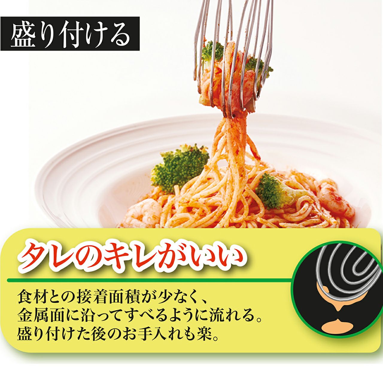 花柄装飾のパスタトング　GODINGER ののじパクハグパスタトング|《公式》ソルヴィータ(Solvita)