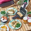 Toffy トフィー ハーフホットサンドメーカー PALE AQUAの説明画像9
