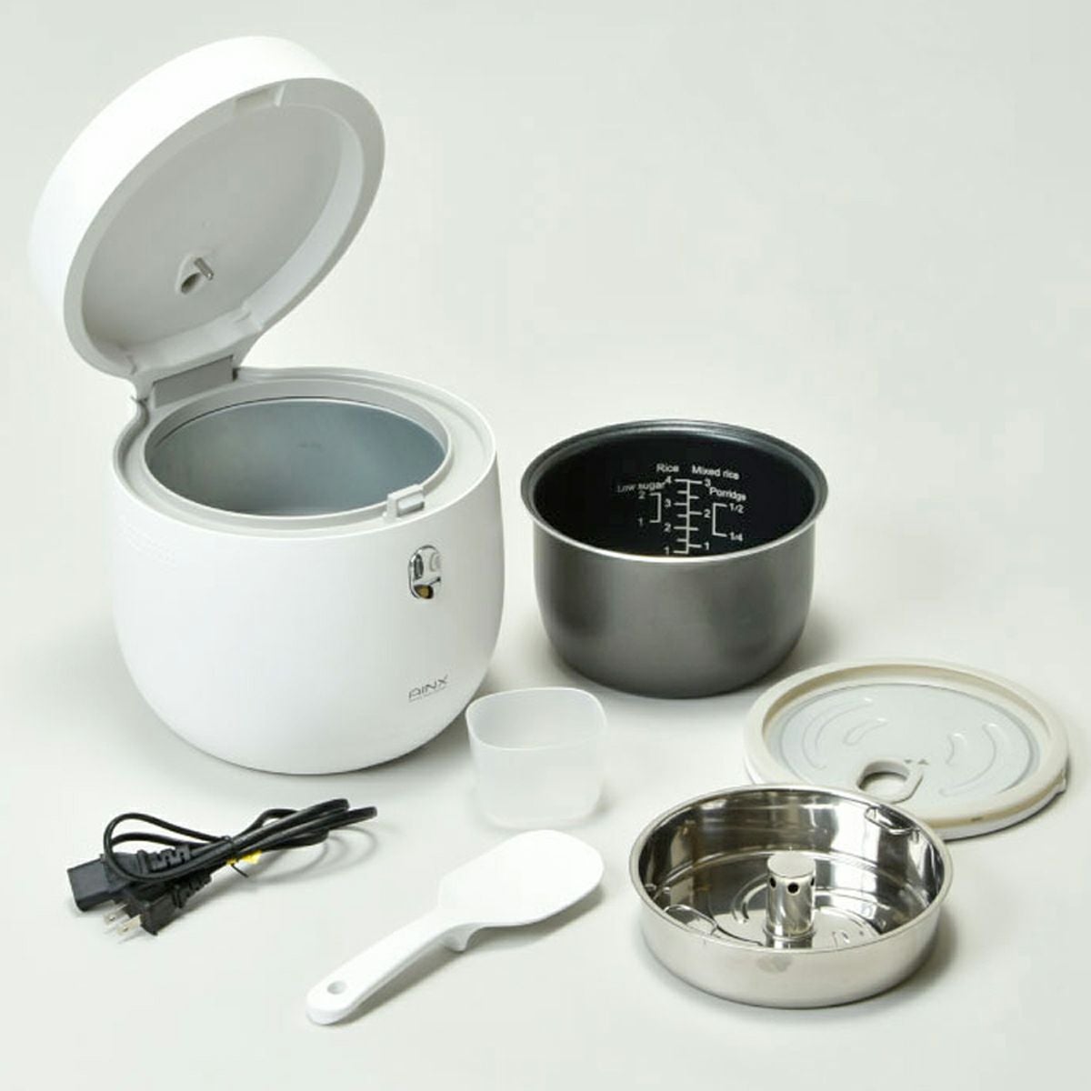 AINXアイネクス スマートライスクッカー 糖質カット炊飯器ホワイト