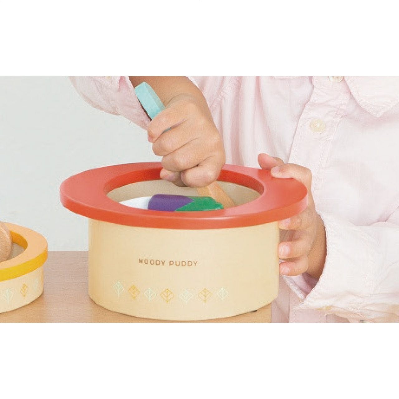 WOODY PUDDY ウッディプッディ 磁石のおままごと やさいとおなべセット