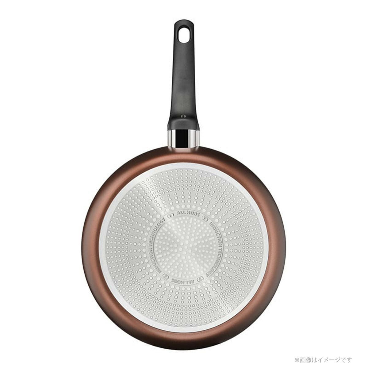 ティファール IHチタン・エクセレンス モカ フライパン|《公式
