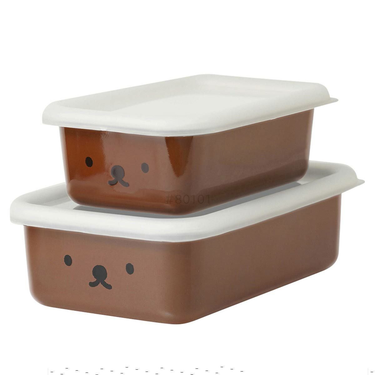 miffy ボリスフェイス 浅型角容器2点セット通販｜《公式》キッチン用品
