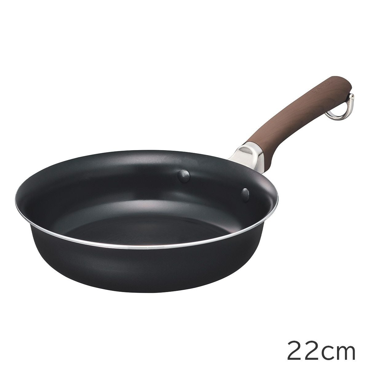 evercookフライパン evercook フライパン 26cm エバークック ガス火専用 軽量 ネイビー