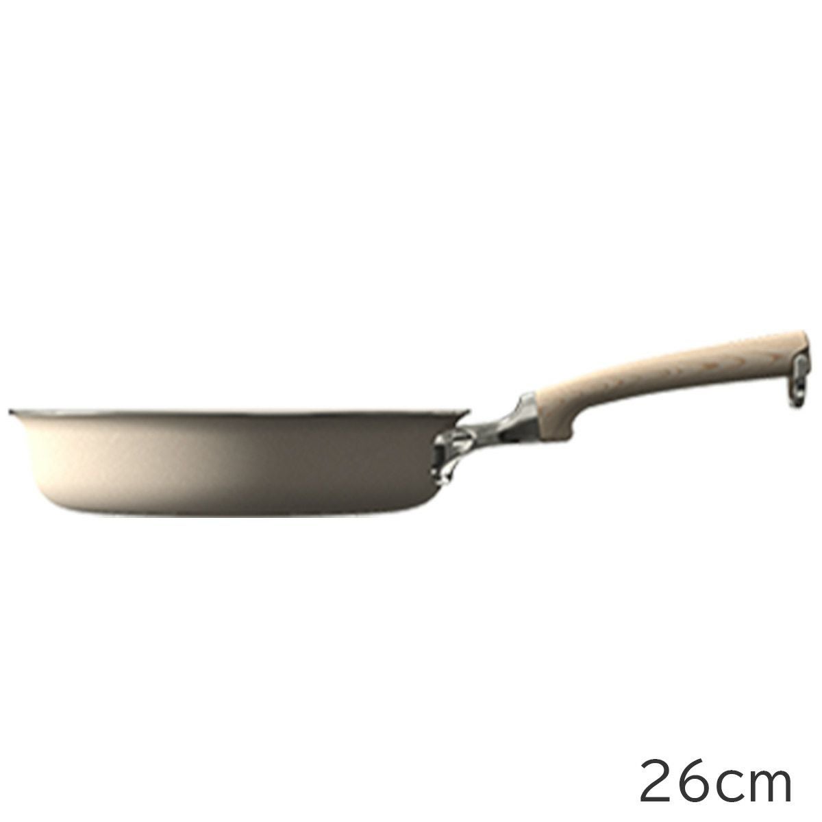 エバークック デコ 26cmフライパン ベージュ《公式》キッチン用品ソル