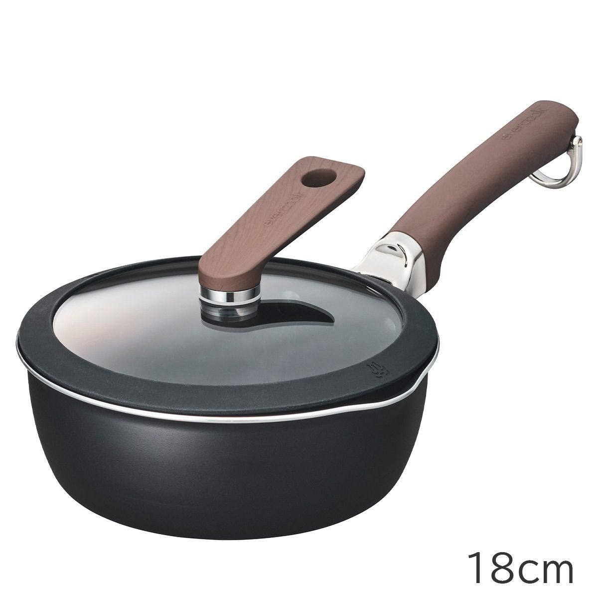 エバークック デコ 22cmフライパン ブラック《公式》キッチン用品ソル