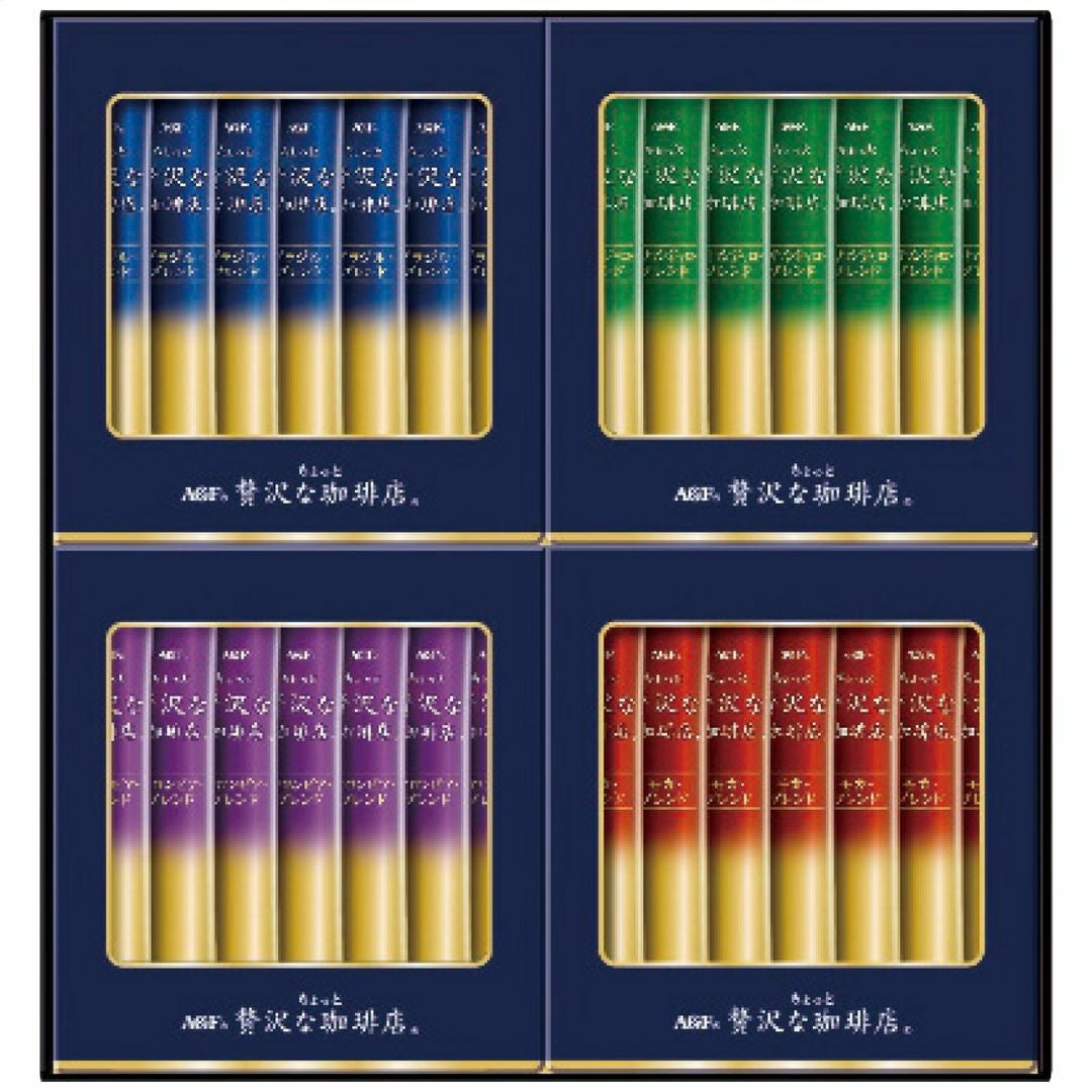 AGF ちょっと贅沢な珈琲店スティックブラックギフトの説明画像2