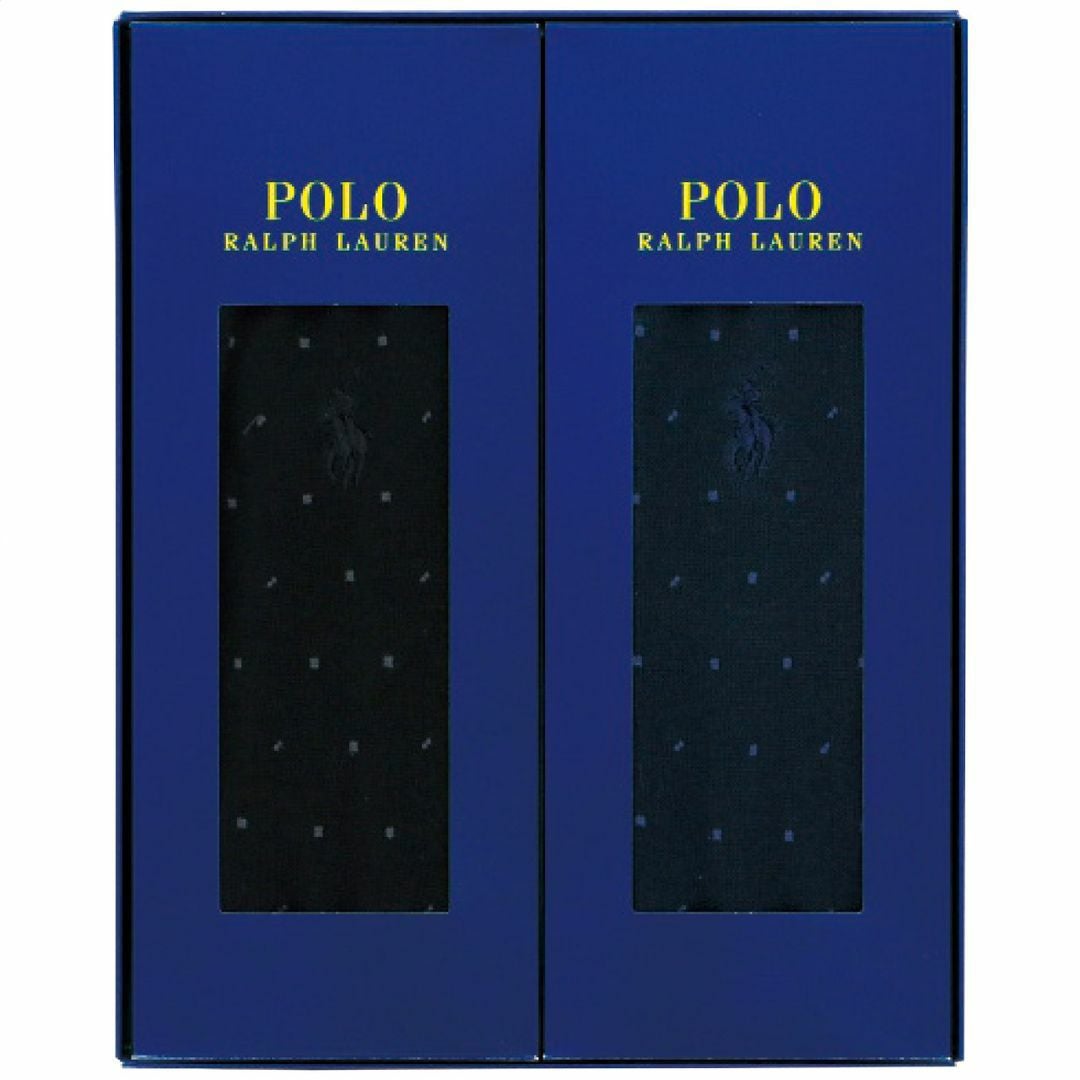 ポロラルフローレン ビジネスソックス2足セットの説明画像2