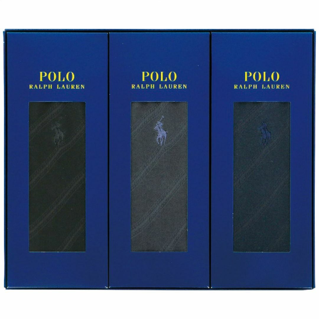 ポロラルフローレン ビジネスソックス3足セットの説明画像2