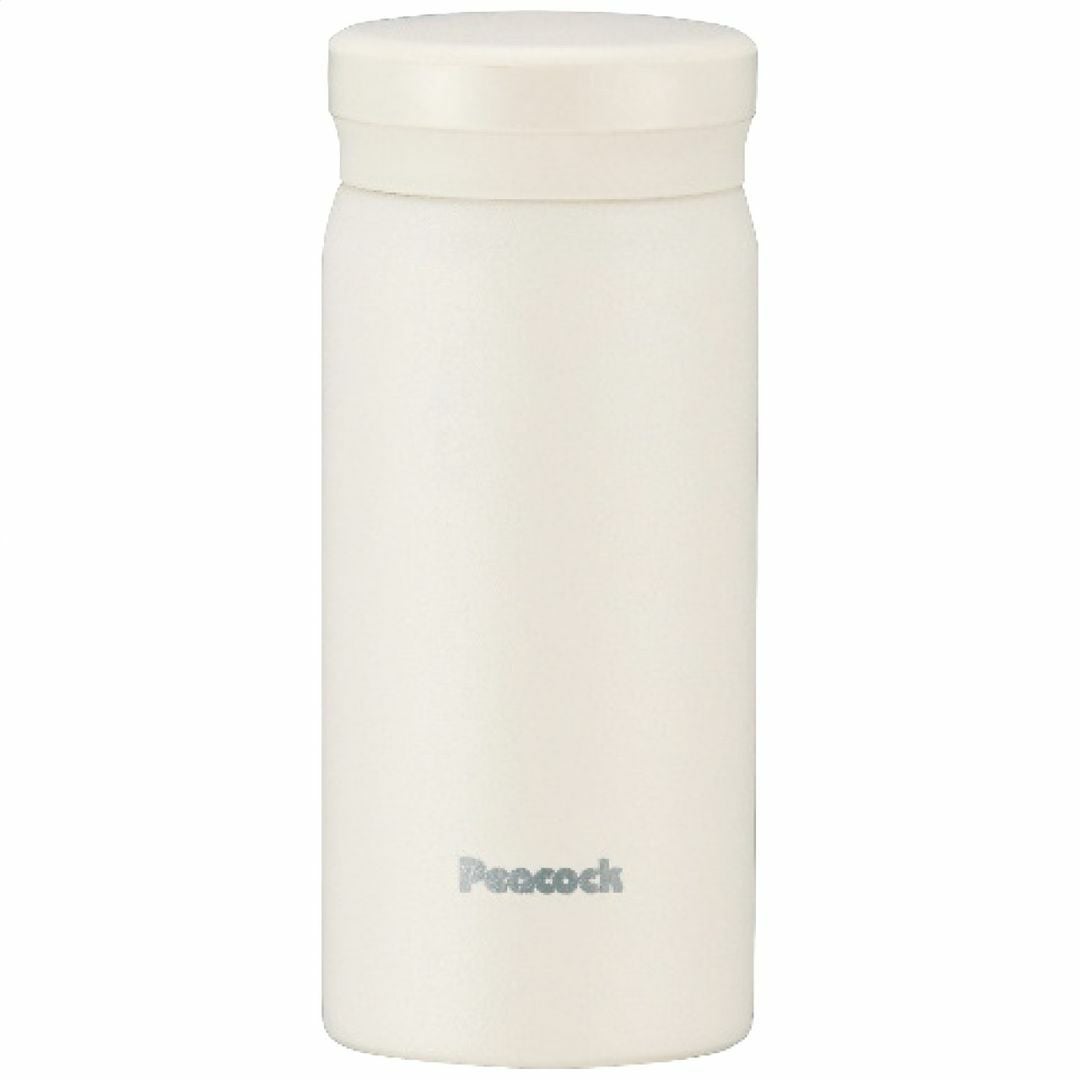 ピーコック スクリューマグボトルホワイトの説明画像2