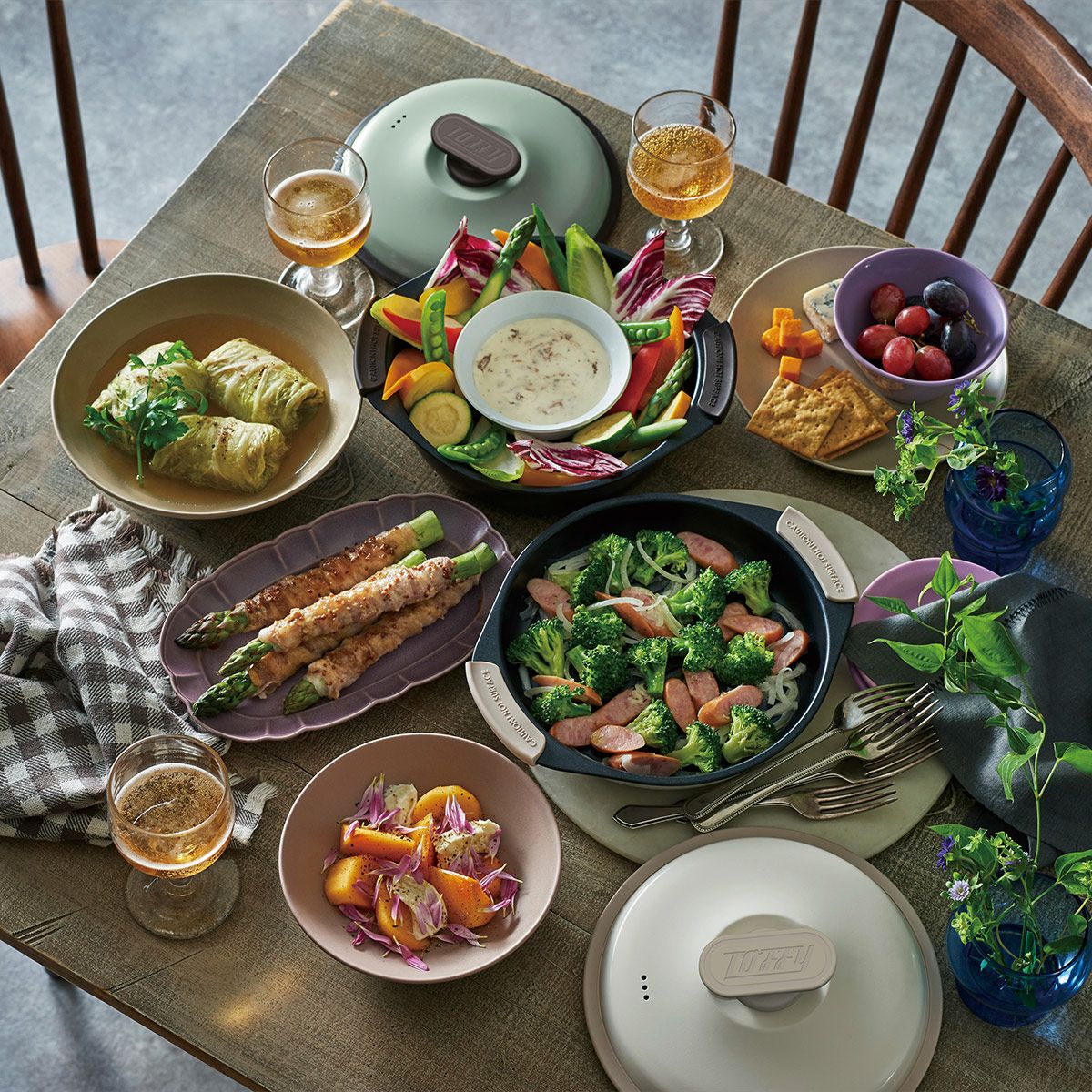 Toffy トフィー 電子レンジ用 グリル鍋　PURE WHITEの説明画像8