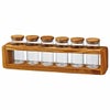 ハリオ/HARIO オリーブウッド スパイスストッカー6個セットの説明画像2