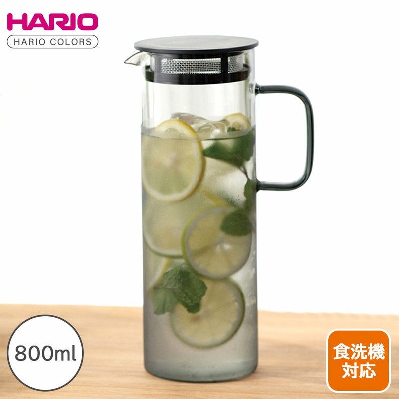 ハリオ/HARIO HARIO COLORS コールドブリューピッチャー 800ml グレーの説明画像1