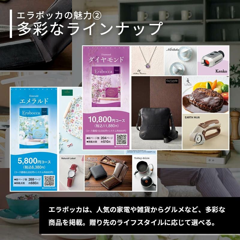 erabocca エラボッカ カタログギフト トパーズ《公式》カタログギフト