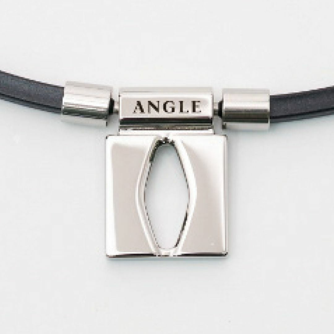 ANGLE プラチナ　Mサイズ　モデル01 アングル e.モデル 01 磁気ネックレス プラチナM《公式》ギフト