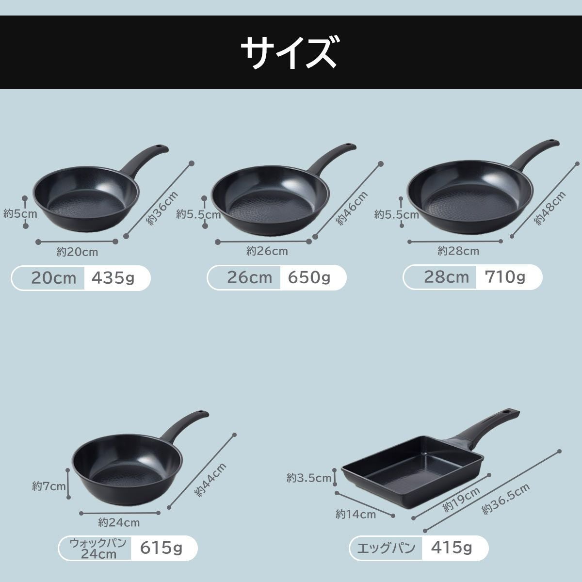 ククナキッチン ヒスイクアッドコーティング 28cm フライパン《公式