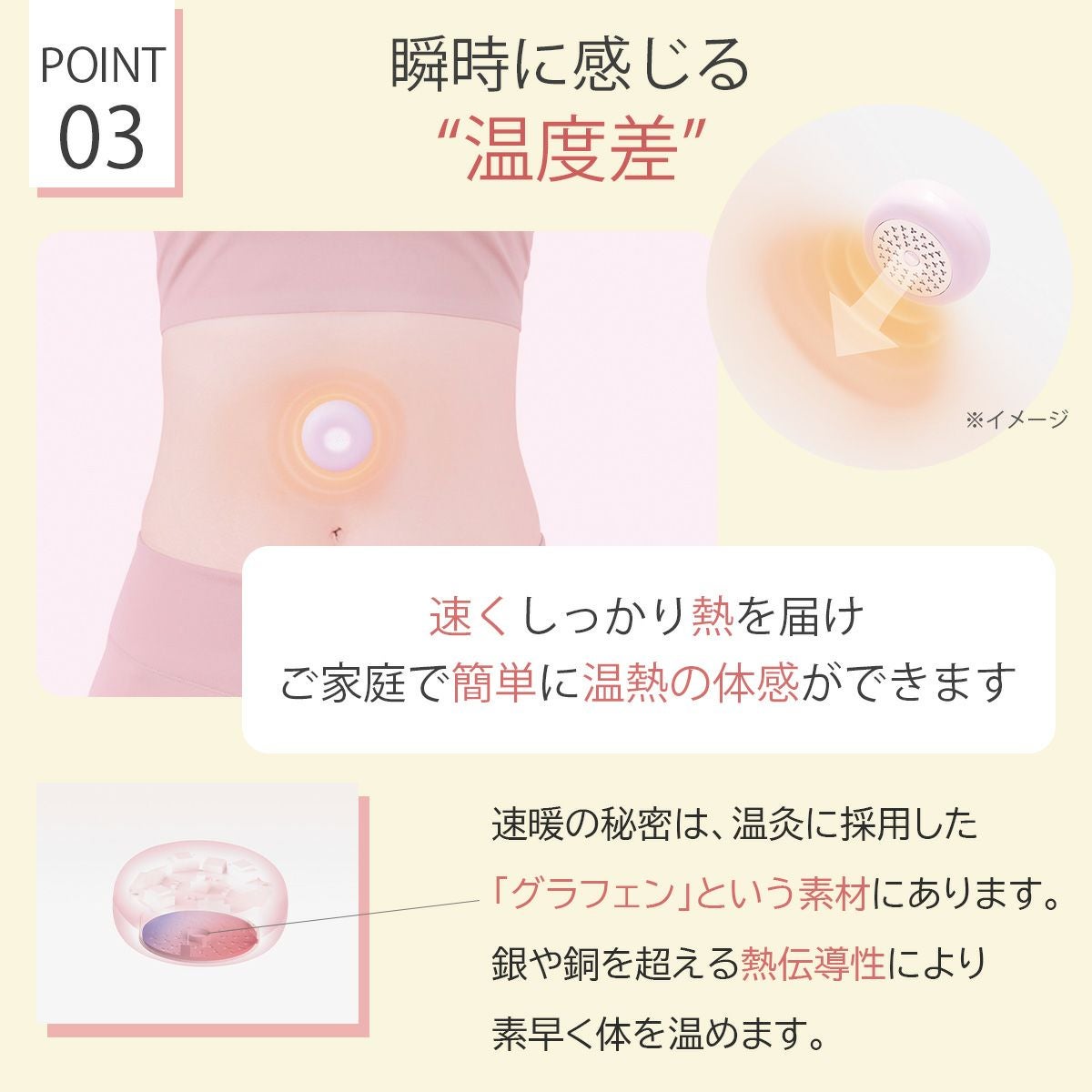 デジタルお灸 ポータブル温灸プチ ルルド｜セルフケアソルヴィータ